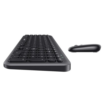 Kit tastatura si mouse wireless 2.4GHz Havit KB254GCM, negru - 1