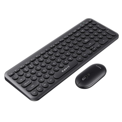 Kit tastatura si mouse wireless 2.4GHz Havit KB254GCM, negru - 5