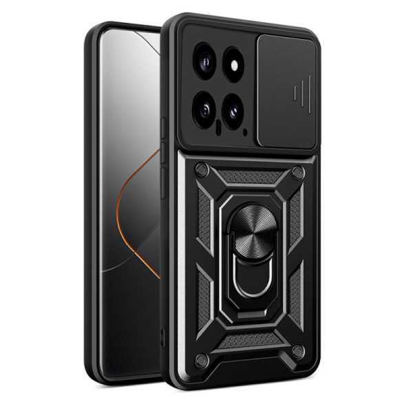 Husa pentru Xiaomi 14 - Techsuit CamShield Series - Black