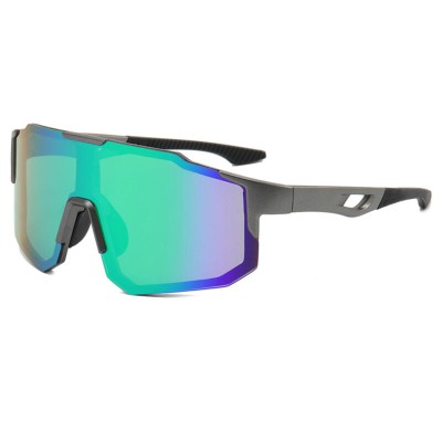 Ochelari supradimensionati sport Techsuit 9337, gri / verde - 1