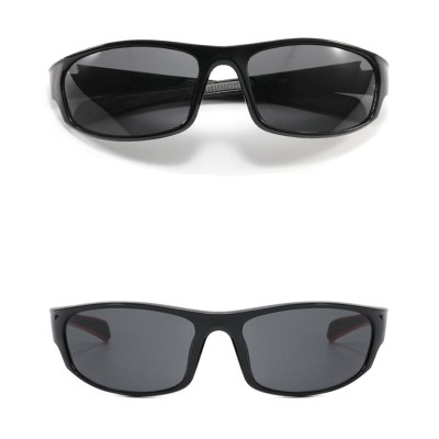 Ochelari de soare rectangulari sport Techsuit 9937, albastru - 3