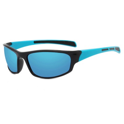 Ochelari de soare rectangulari sport Techsuit 9937, albastru - 1