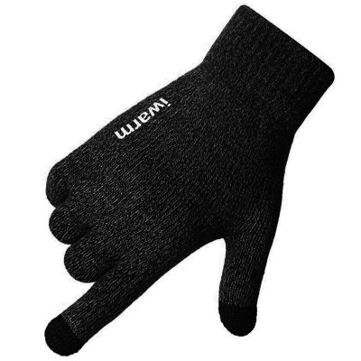 Manusi touchscreen unisex iWarm, negru, ST0005 - 4