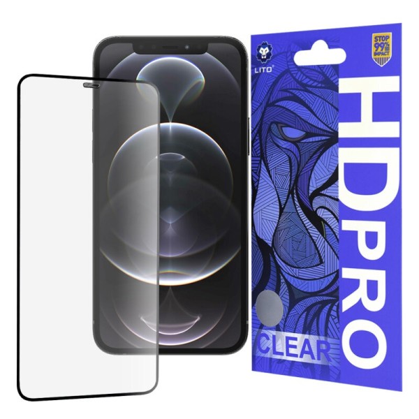 Folie sticla Samsung Galaxy A26 5G Lito HD Pro Clear, negru