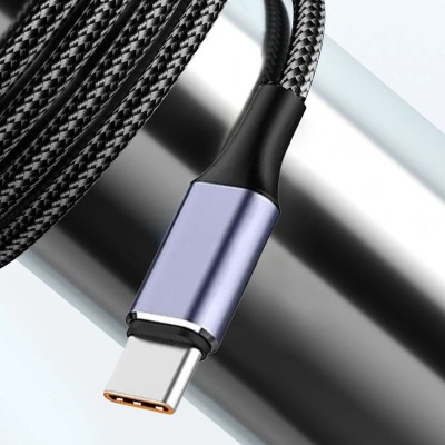 Cablu de date Super Fast Charging 100W Type-C Techsuit PCB018, 1m - 4 Cablu de date Super Fast Charging 100W Type-C Techsuit PCB018, 1m - 4