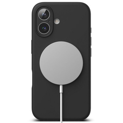 Husa silicon iPhone 17 Pro Techsuit SoftFlex MagSafe, negru - 3