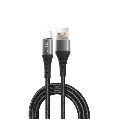 Cablu date USB la Type-C Quick Charge, 2.4A, 1m Lito LD08T - 1
