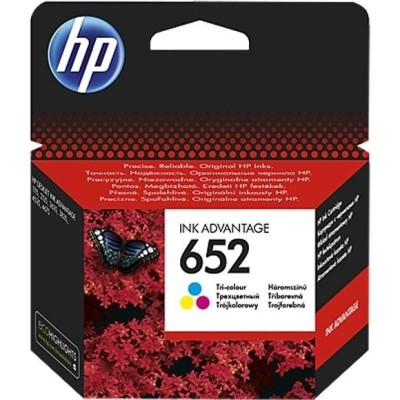 Cartus original HP 652 color F6V24AE - 2