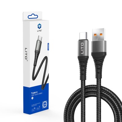 Cablu date USB la Type-C Quick Charge, 2.4A, 1m Lito LD08T - 2