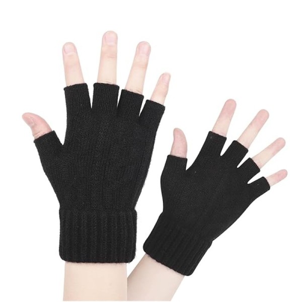 Manusi Dama, 17cm, Techsuit (ST0014), negru