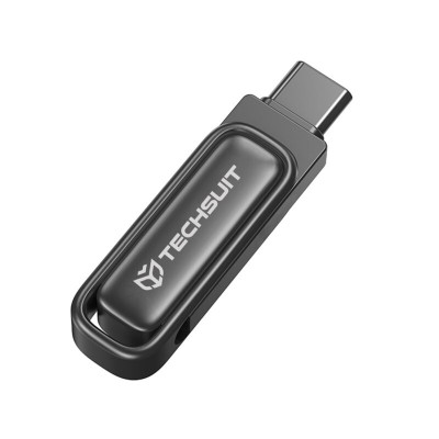 Stick Type-C 256GB, USB 3.2 FlashDrive Techsuit, THSM34, gri - 2
