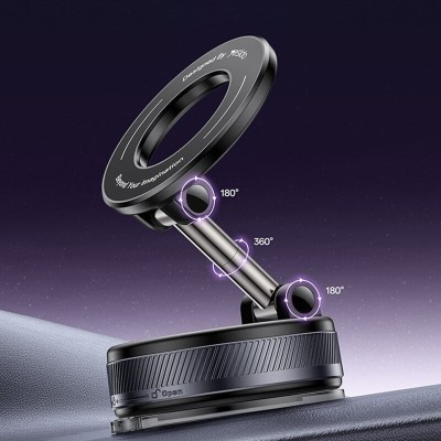 Suport auto magnetic pentru bord, telescopic, 360 Yesido C228 - 2