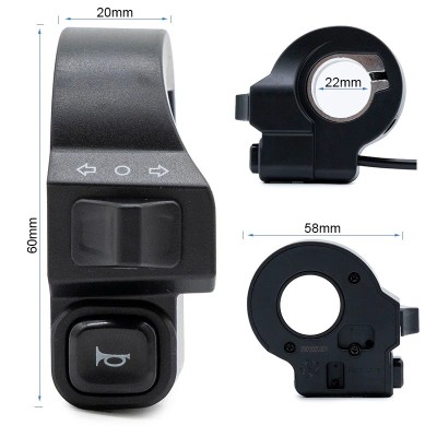 Panou control cu butoane de semnalizare si claxon pentru G2/G3/G4 - 2