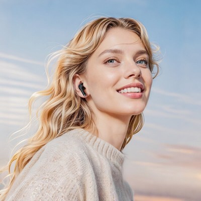 Casti in-ear Bluetooth, TWS, Borofone Sound, FQ11, negru - 5