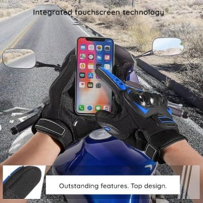 Manusi de Barbati, M, pentru Moto, Techsuit (OG105), Blue