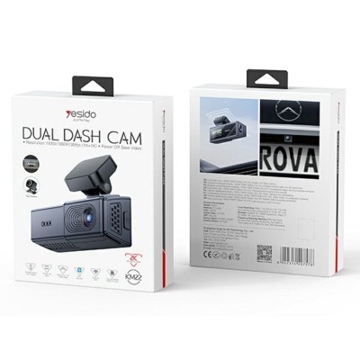 Camera auto cu ecran de 1.47inch, 1080P Yesido KM22, negru - 1