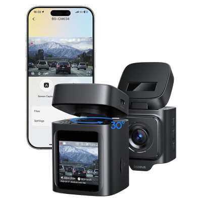 Camera auto DashCam 3K Baseus, negru, C10669000123-00 - 1