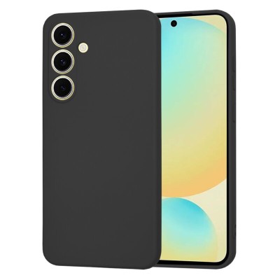 Husa silicon Samsung Galaxy S24 FE Techsuit SoftFlex, negru - 1
