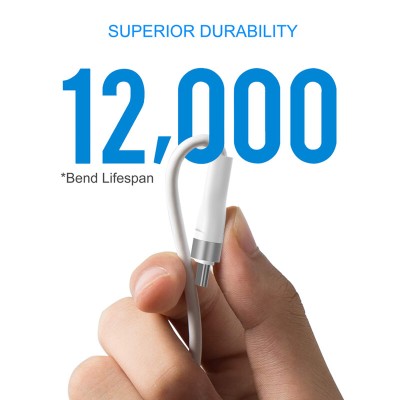 Cablu de date USB la Lightning Lito, 1.2m, 2.4A, LD02L - 3