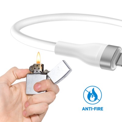 Cablu de date USB la Lightning Lito, 1.2m, 2.4A, LD02L - 4
