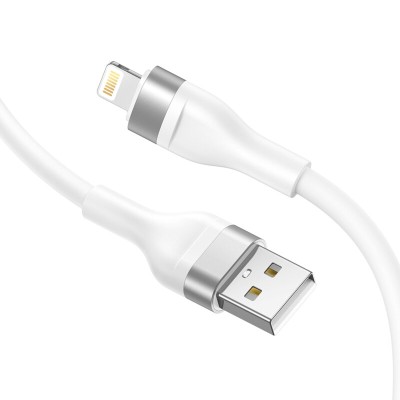 Cablu de date USB la Lightning Lito, 1.2m, 2.4A, LD02L - 6