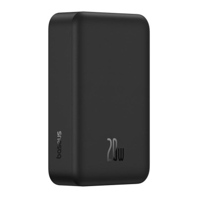 Acumulator Extern, Magnetic, Design Ultra-Mini, 20.000mAh, 20W - Baseus EnerFill FM41 (E0027U00) - Black - 2