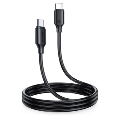 Cablu Date si Incarcare Joyroom S-CC060A9, USB-C - USB-C, 60W, 1m (Negru) - 3 Cablu Date si Incarcare Joyroom S-CC060A9, USB-C - USB-C, 60W, 1m (Negru) - 3