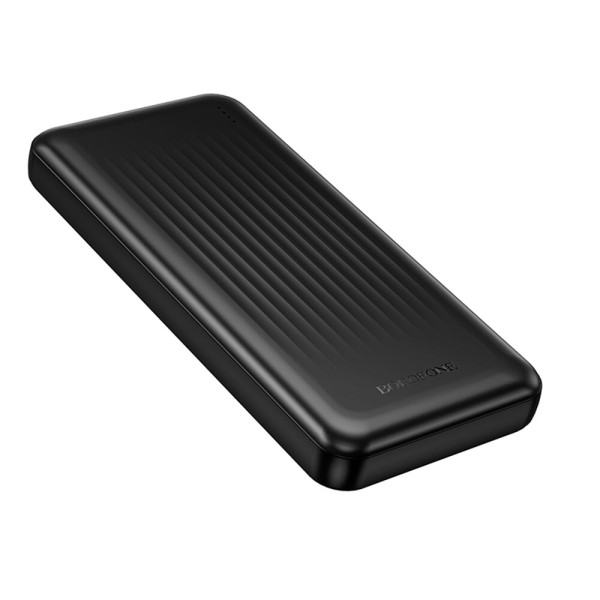 Power Bank, USB, USB-C, QC 3.0, 22.5W, 10000mAh - Borofone (BJ80) - Black