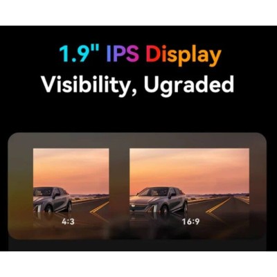 Camera auto DDPAI-N2 Dual, 2K + 1080P, Night Vision 2.0, Wi-Fi 2.4GHz, Bluetooth 5.0 - 2