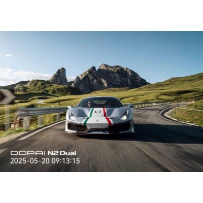 Camera auto DDPAI-N2 Dual, 2K + 1080P, Night Vision 2.0, Wi-Fi 2.4GHz, Bluetooth 5.0 - 5