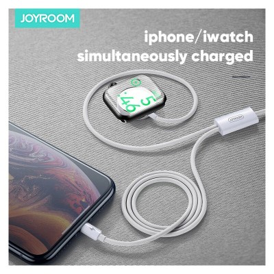 Cablu incarcare Apple Watch, iPhone JoyRoom, 2.5W, 3A, S-IW002S - 1