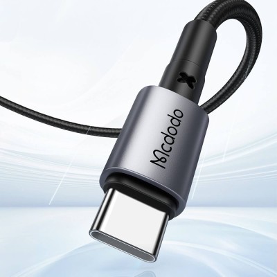 Cablu, USB-C la USB-C, PD Fast Charge, 3.25A, 65W, 1m - Mcdodo (CA-3130) - Black - 3