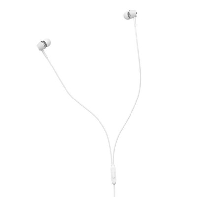 Casti Jack cu Microfon, 1.2m - Hoco Graceful (M70) - White