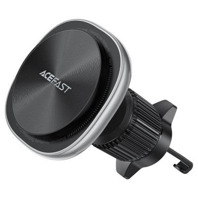 Suport pentru Telefon 4.7 - 6.9" cu Magnet, 15W, USB-C, Incarcare Wireless - Acefast (D41) - Silver - 3