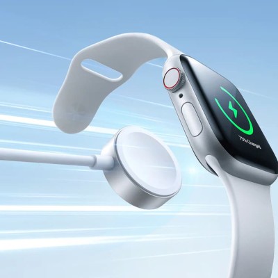 Incarcator Wireless pentru Apple Watch, USB la 2x Lightning, 3.5W, 1.2m - JoyRoom (S-IW007) - alb - 5