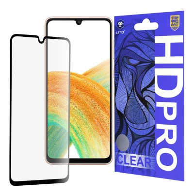 Folie pentru Samsung Galaxy A33 5G - Lito HD Pro Clear - Black - 1