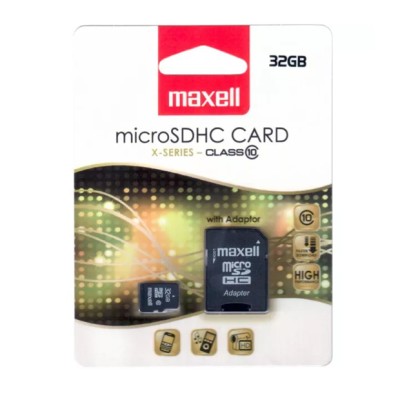 MEMORIE MICRO SDXC 32GB CLS10 UHS-1 CU ADAPTOR MAXELL - 1