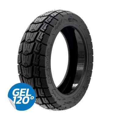 Cauciuc offroad cu gel tubeless pentru trotineta electrica Kukirin G2 2025 10x2.75-6.5 - 1