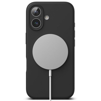 Husa silicon iPhone 17 Pro Techsuit SoftFlex MagSafe, negru - 3