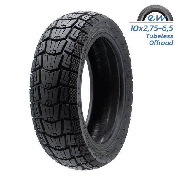 Cauciuc offroad tubeless pentru trotineta electrica 10x2.75-6.5 -Kukirin G2-2025
