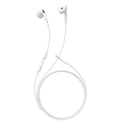 Casti cu Fir Jack 3.5mm - Baseus Encok HZ19 (A00182301213-00) - Moon White - 2