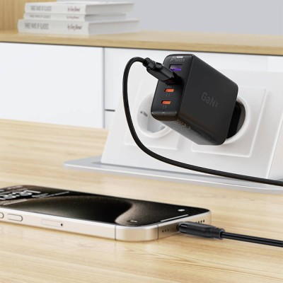 Cablu Incarcare USB-A la Type-C Acefast C16-04, 3A Fast Charging, 1.2m, Black - 3