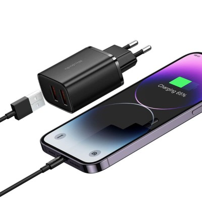 Incarcator retea, Mcdodo, 12W Fast Charge, 2xUSB, incarcare rapida, pentru Samsung / iPhone / Xiaomi / Oppo / Motorola - 3