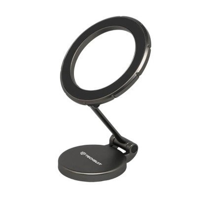 Suport de Telefon pentru Bord, Compatibil MagSafe + Adaptor iRing - Techsuit TitanMagX (S13) - Gray - 1