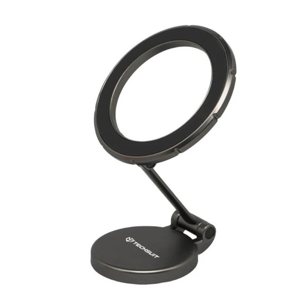 Suport de Telefon pentru Bord, Compatibil MagSafe + Adaptor iRing - Techsuit TitanMagX (S13) - Gray