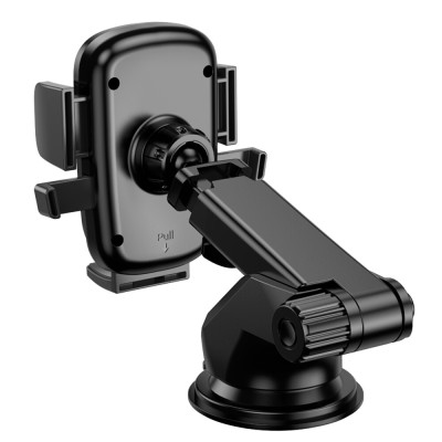 Suport telefon auto bord/parbriz 4.5-7", Borofone Dainty BH60, negru - 5