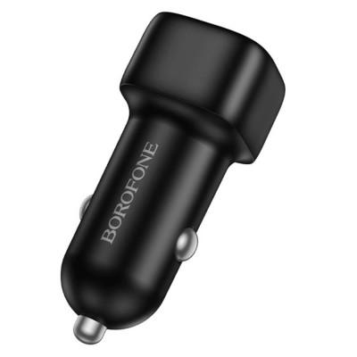 Incarcator pentru Masina, USB-C, USB-A 38W - Borofone Cloud (BZ34B) - Black - 4