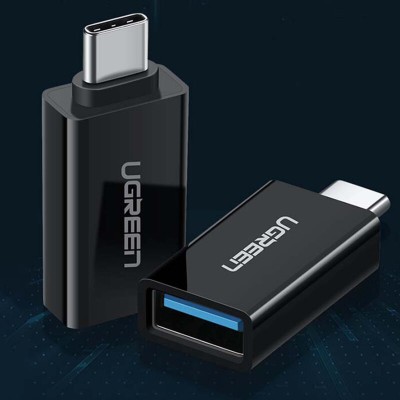 Adaptor OTG USB la Type-C Ugreen, 5Gbps, negru, 20808 - 7 Adaptor OTG USB la Type-C Ugreen, 5Gbps, negru, 20808 - 7