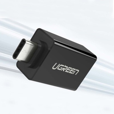 Adaptor OTG USB la Type-C Ugreen, 5Gbps, negru, 20808 - 4 Adaptor OTG USB la Type-C Ugreen, 5Gbps, negru, 20808 - 4