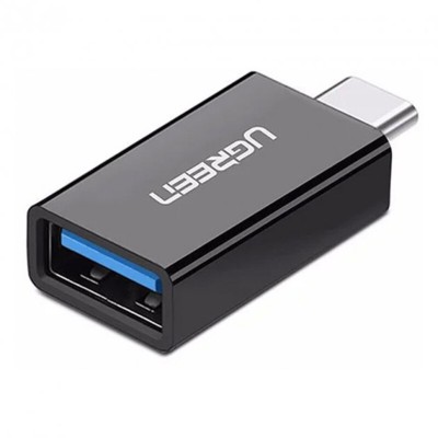 Adaptor OTG USB la Type-C Ugreen, 5Gbps, negru, 20808 - 3 Adaptor OTG USB la Type-C Ugreen, 5Gbps, negru, 20808 - 3